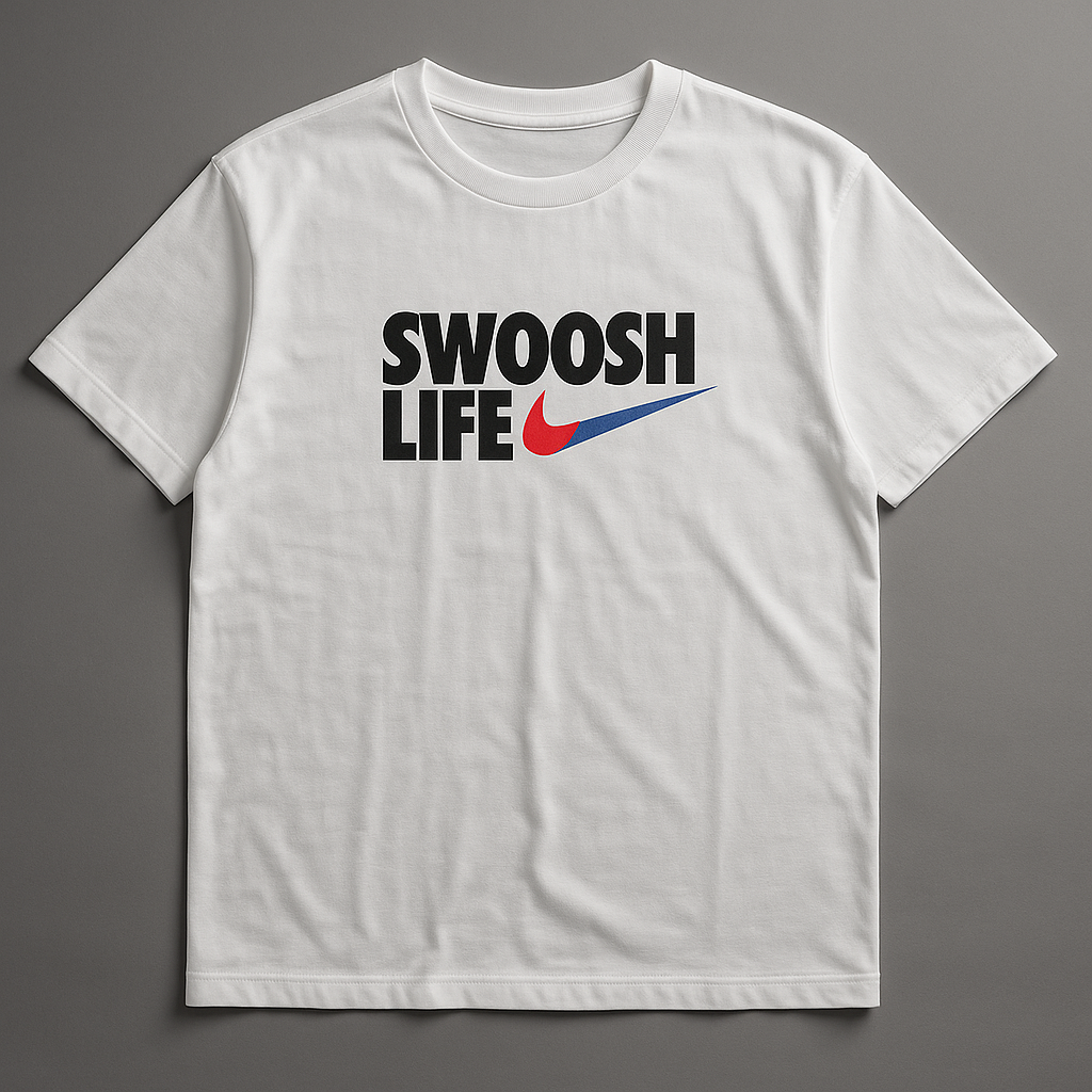 Camiseta Oversized - Nike Swoosh